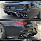 BMW 6-serie F12/F13/F06 2011–2018 Achterbumper diffuser V3 (voor M6, carbon) foto 4