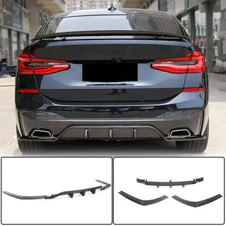 Achterbumper diffuser V2 (voor M-Sport 2017-2020, carbon) foto 1