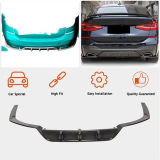 Achterbumper diffuser V2 (voor M-Sport 2017-2020, carbon) BMW 6-serie G32 2017– foto 2