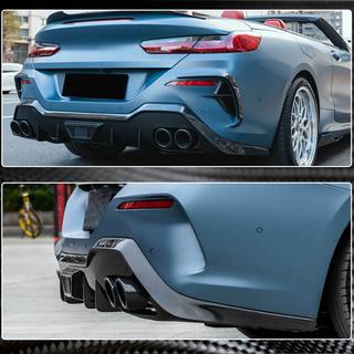 Achterbumper diffuser V1 (voor G14/G15 M-Sport, carbon) BMW 8-serie G14/G15/G16 2018– foto 3