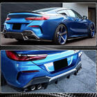 BMW 8-serie G14/G15/G16 2018– Achterbumperdiffuser V2 (voor G14/G15 M-Sport, carbon) foto 4