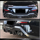 BMW 8-serie G14/G15/G16 2018– Achterbumperdiffuser V1 (voor G16 M-Sport, carbon) foto 4