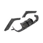BMW 3 Serie F30/F31 2012–2019 Achterbumper diffuser V4 (voor F80, carbon) foto 8