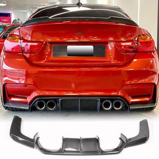Achterbumper diffuser V4 (voor F80, carbon) BMW 3 Serie F30/F31 2012–2019 foto 1