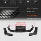 BMW 3 Serie F30/F31 2012–2019 Achterbumper diffuser V6 (voor F80, carbon) foto 6
