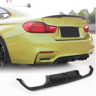 Achterbumper diffuser V8 (voor F80, carbon) BMW 3 Serie F30/F31 2012–2019 foto 2