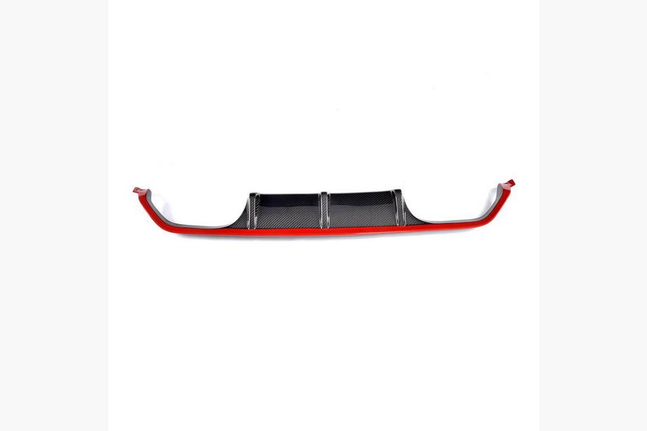 BMW 3 Serie F30/F31 2012–2019 Achterbumper diffuser Carbon V9 (voor F80) Image