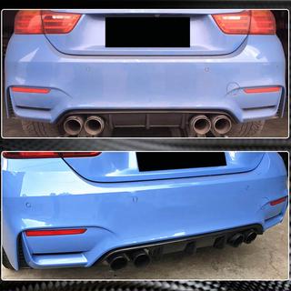 Achterbumperdiffuser V10 (voor F80, carbon) BMW 3 Serie F30/F31 2012–2019 foto 2
