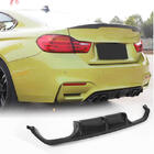 BMW 3 Serie F30/F31 2012–2019 Achterbumper diffuser Carbon V11 (voor F80) foto 2