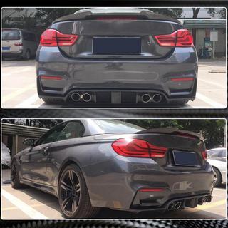 V12 achterbumper diffuser (voor F80, carbon) BMW 3 Serie F30/F31 2012–2019 foto 4