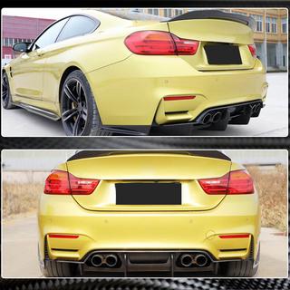 Achterbumper diffuser V1 (voor F82/F83, carbon) foto 3