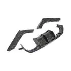 BMW 4 Serie F32/F33/F36 2012–2020 Achterbumperdiffuser V4 (voor F82/F83, carbon) foto 8