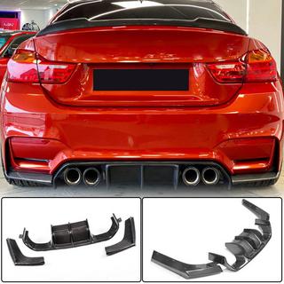 Achterbumperdiffuser V4 (voor F82/F83, carbon) foto 3