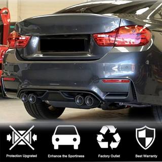 Achterbumperdiffuser V7 (voor F82/F83, carbon) BMW 4 Serie F32/F33/F36 2012–2020 foto 2