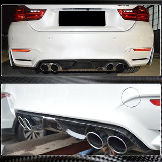 Achterbumperdiffuser V7 (voor F82/F83, carbon) BMW 4 Serie F32/F33/F36 2012–2020 foto 3