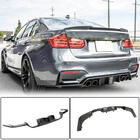 BMW 4 Serie F32/F33/F36 2012–2020 Achterbumper diffuser V12 (voor F82/F83, carbon) foto 1