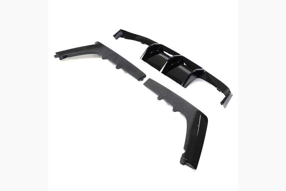 BMW 4 Serie F32/F33/F36 2012–2020 Achterbumper diffuser Carbon ABS V14 (voor F82/F83) Foto 7