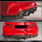 BMW 3 Serie G20/G21 2018– Achterbumper diffuser V2 (voor G80, carbon) foto 4