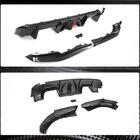 BMW 4-serie G22/23/26 2020– Achterbumperdiffuser V4 (voor G82/G83, carbon) foto 4