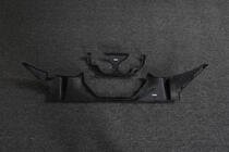 BMW 2 Serie G42 2021– Achterbumper diffuser V1 (voor G87, carbon) foto 3