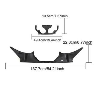 Achterbumper diffuser V1 (voor G87, carbon) BMW 2 Serie G42 2021– foto 4