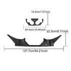 BMW 2 Serie G42 2021– Achterbumper diffuser Carbon V2 (G87) foto 4