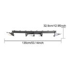 BMW 2 Serie G42 2021– Achterbumper diffuser V3 (voor G87, carbon) foto 2