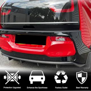 Achterbumper diffuser (carbon) foto 3