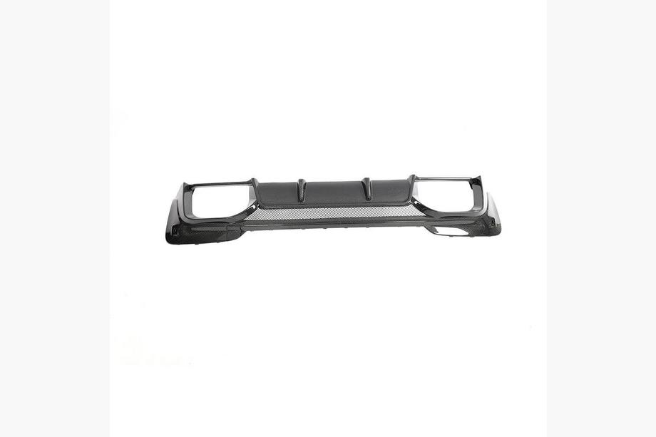 BMW X3 G01 2018– Achterbumper diffuser V1 (voor F97 2018-2021, carbon) Foto 3