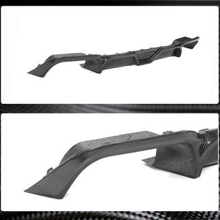 Achterbumper diffuser V2 (voor F97 2018-2021, carbon) foto 2