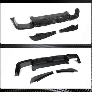 Achterbumper diffuser V2 (voor F97 2018-2021, carbon) foto 3
