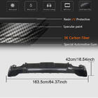 BMW X4 F26 2014–2018 Achterbumper diffuser (voor M-Sport, carbon) foto 5