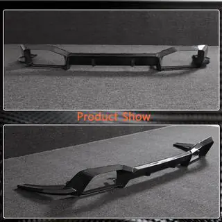 Achterbumper diffuser (voor F98 2018-2021, carbon) foto 3