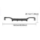 BMW X4 G02 2018– Achterbumper diffuser (voor F98 2022-2025, carbon) foto 2