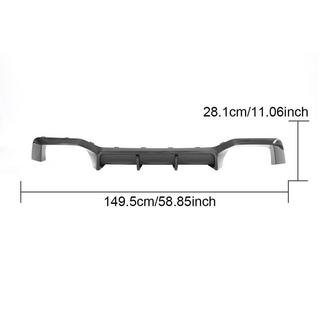 Achterbumper diffuser (voor F98 2022-2025, carbon) foto 2