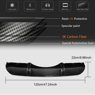 Achterbumper diffuser V2 (voor M-Sport, carbon) foto 1