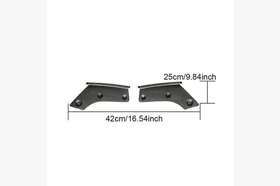 BMW X5 F15 2013–2018 Achterbumper diffuser V3 (voor M-Sport, carbon) Image