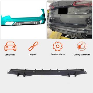 Achterbumper diffuser V1 (2018-2022, echt carbon) BMW X5 G05 2019–2026 foto 2