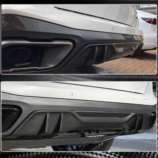 Achterbumper diffuser V1 (2018-2022, echt carbon) BMW X5 G05 2019–2026 foto 4