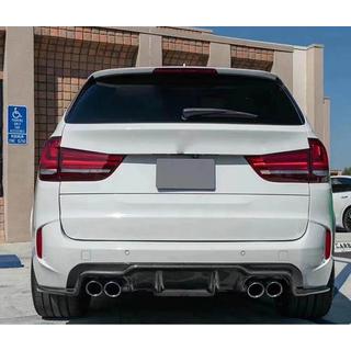 Achterbumper diffuser V1 (voor F85, carbon) foto 3