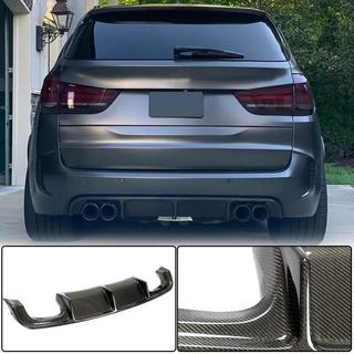 Achterbumper diffuser V2 (voor F85, carbon) foto 2