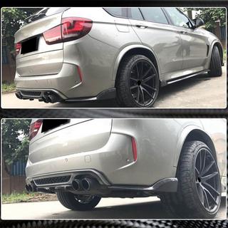 Achterbumper diffuser V3 (voor F85, carbon) foto 4