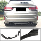 BMW X5 F15 2013–2018 Achterbumper diffuser FRP V5 (voor F85) foto 1