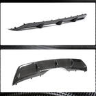 BMW X6 F16 2014–2019 Achterbumper diffuser V1 (voor Base, carbon) foto 3