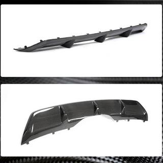 Achterbumper diffuser V1 (voor Base, carbon) BMW X6 F16 2014–2019 foto 3