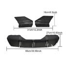 BMW X6 F16 2014–2019 Achterbumperdiffuser V1 (voor M-Sport, carbon) foto 6