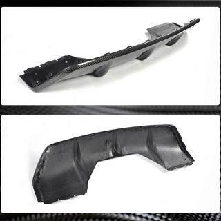 Achterbumper diffuser V2 (voor M-Sport, carbon) BMW X6 F16 2014–2019 foto 4