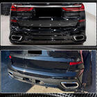 BMW X7 G07 2019– Achterbumper diffuser (voor M-Sport 2019-2022, carbon) foto 11