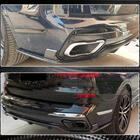 BMW X7 G07 2019– Achterbumper diffuser (voor M-Sport 2019-2022, carbon) foto 12