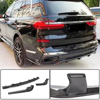 Achterbumper diffuser (voor M-Sport 2019-2022, carbon) foto 1
